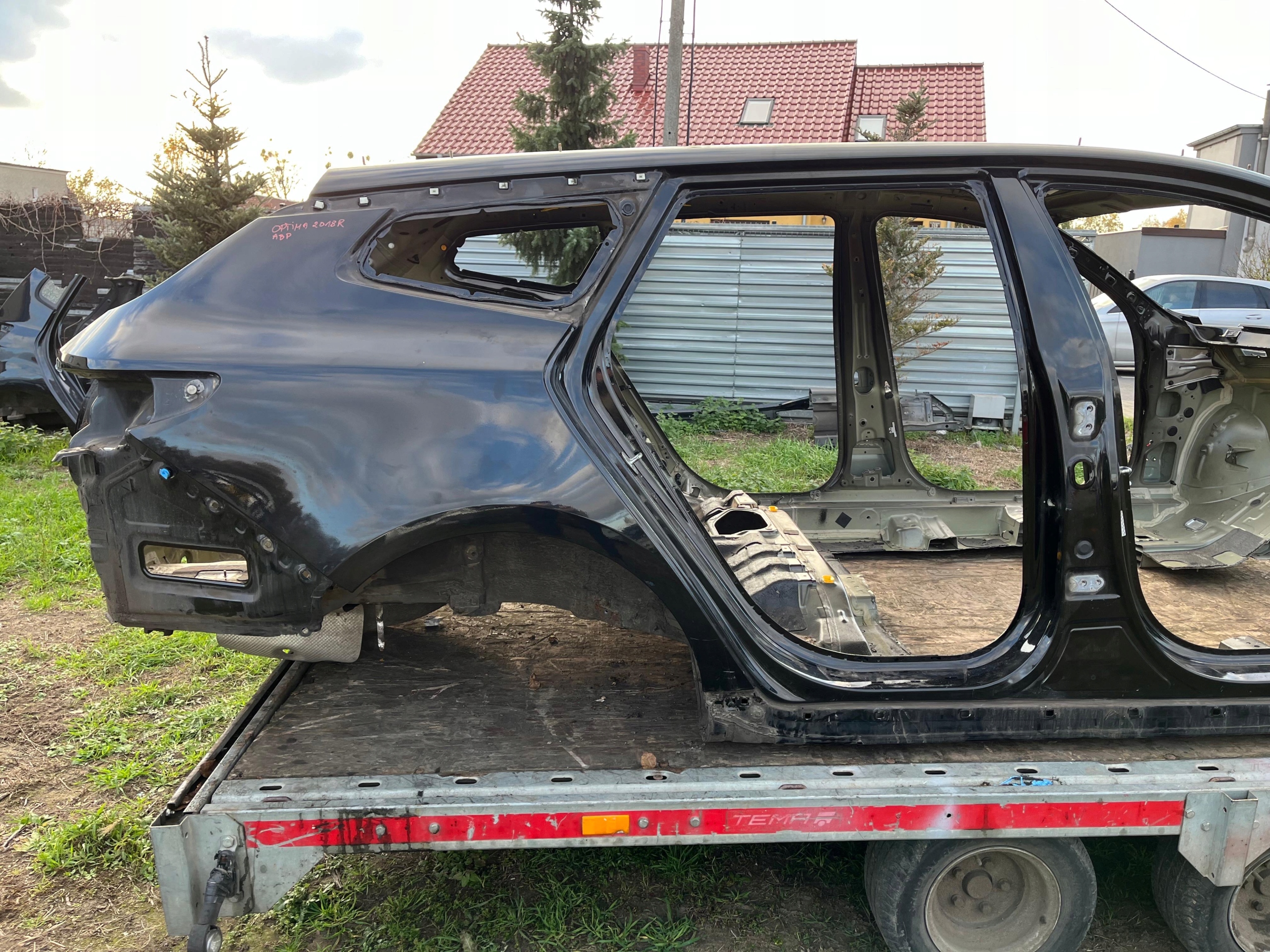 KIA OPTIMA IV 4 threshold pillar front left + central ABP 2018R