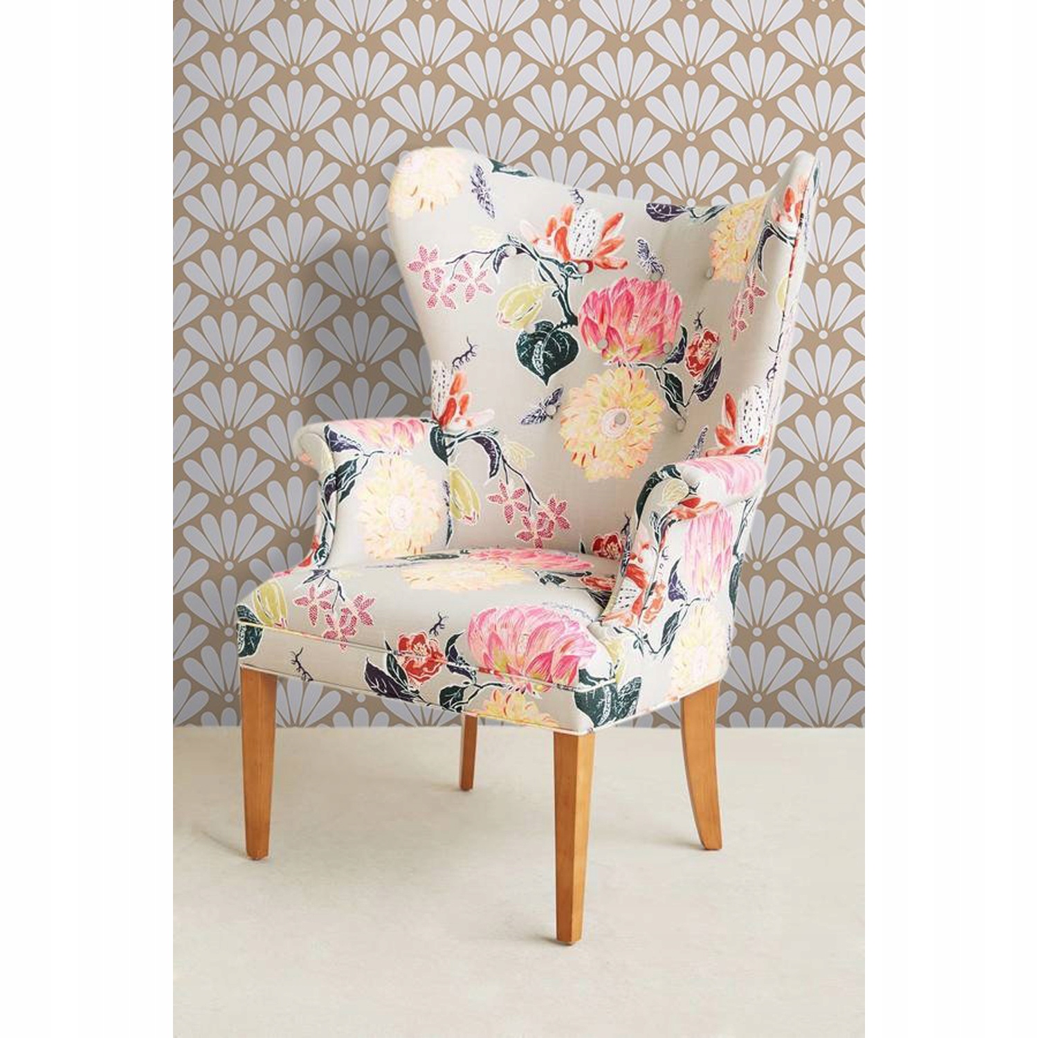 

Tapeta ścienna Orientalny kwiatowy wzór 416x254 cm