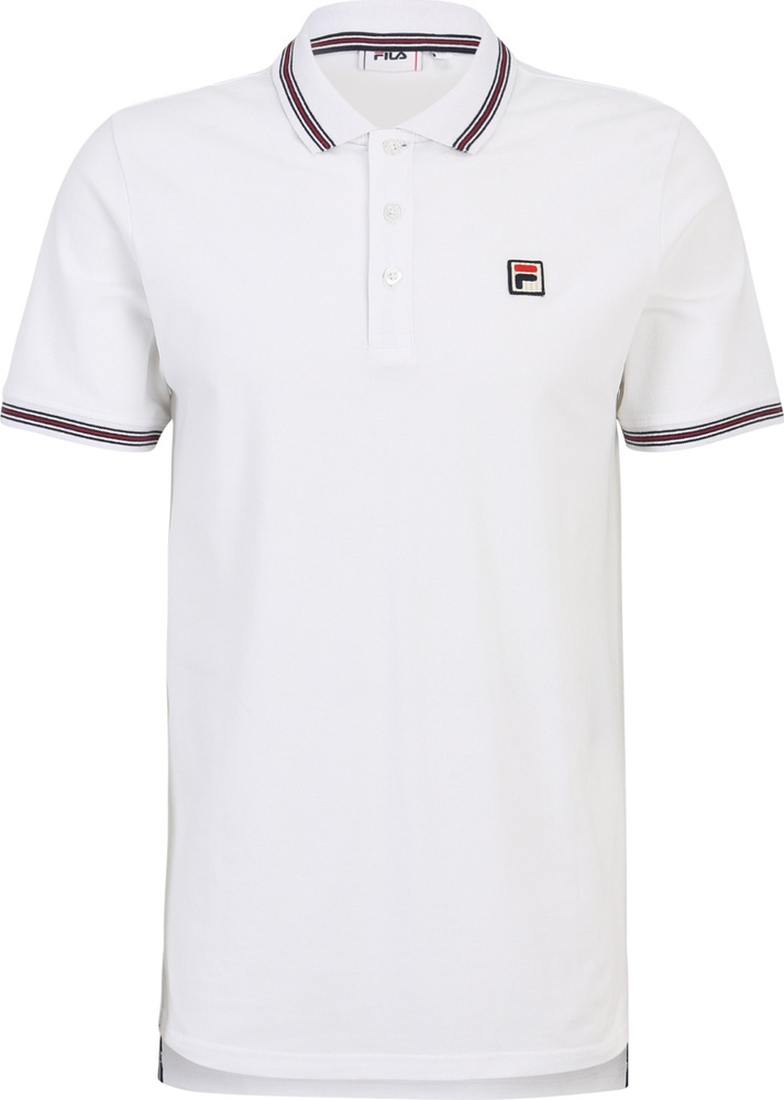 Tričko Pánské Polo Fila Lubbeek Bílá FAM0898 10001 vel. S