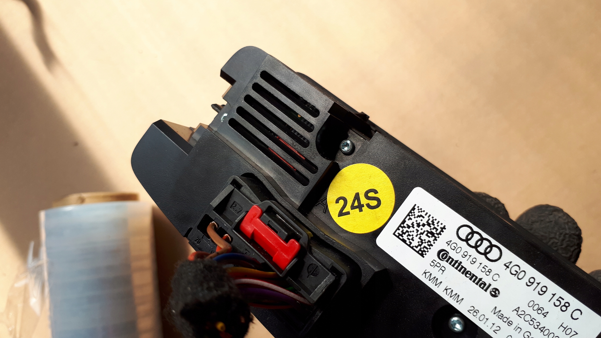 A6 C7 4G PANEL BOCCHETTE posteriore 4G0919158C A7 4G