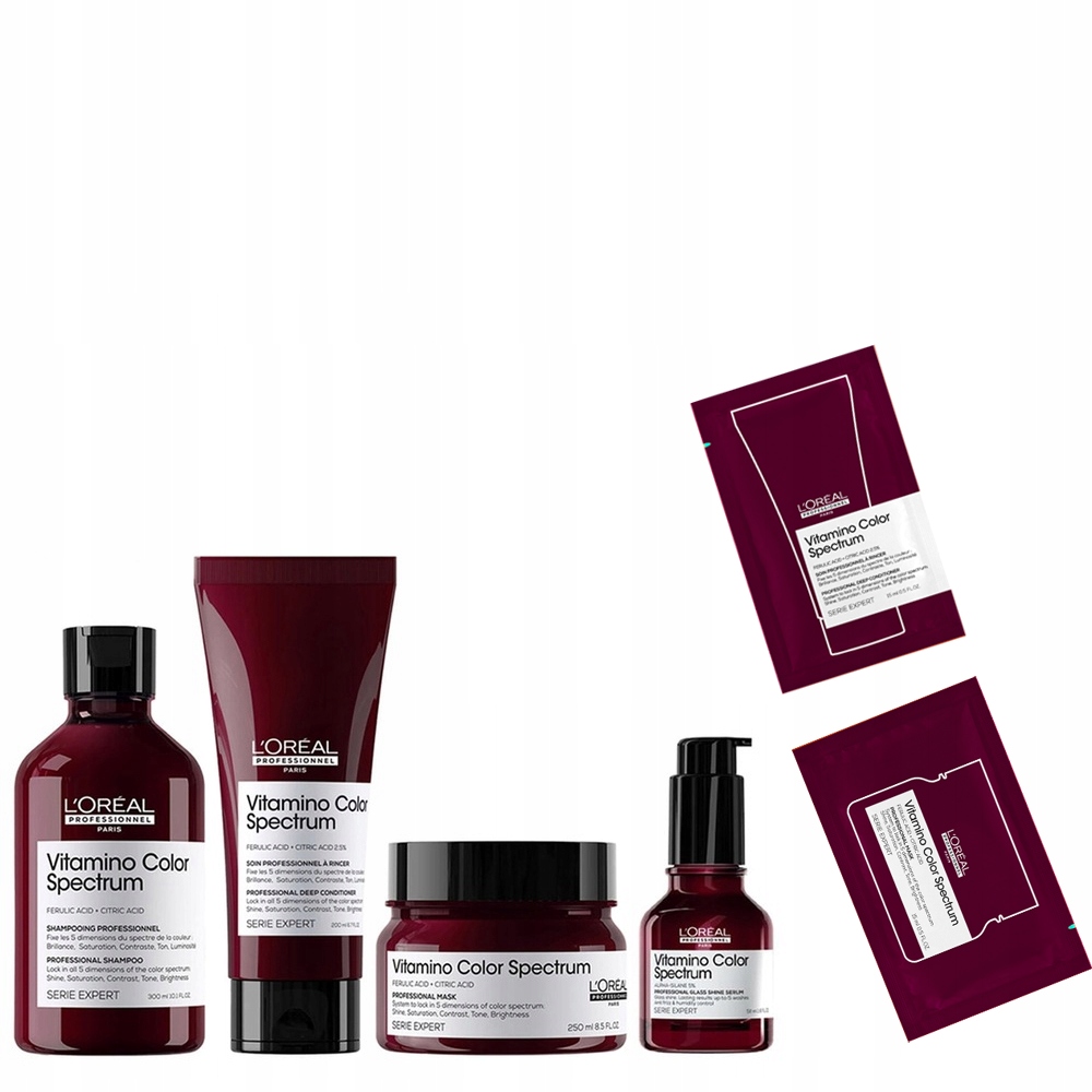 Loreal VItamino Color Spectrum šampon kondicionér maska sérum +2x bonus