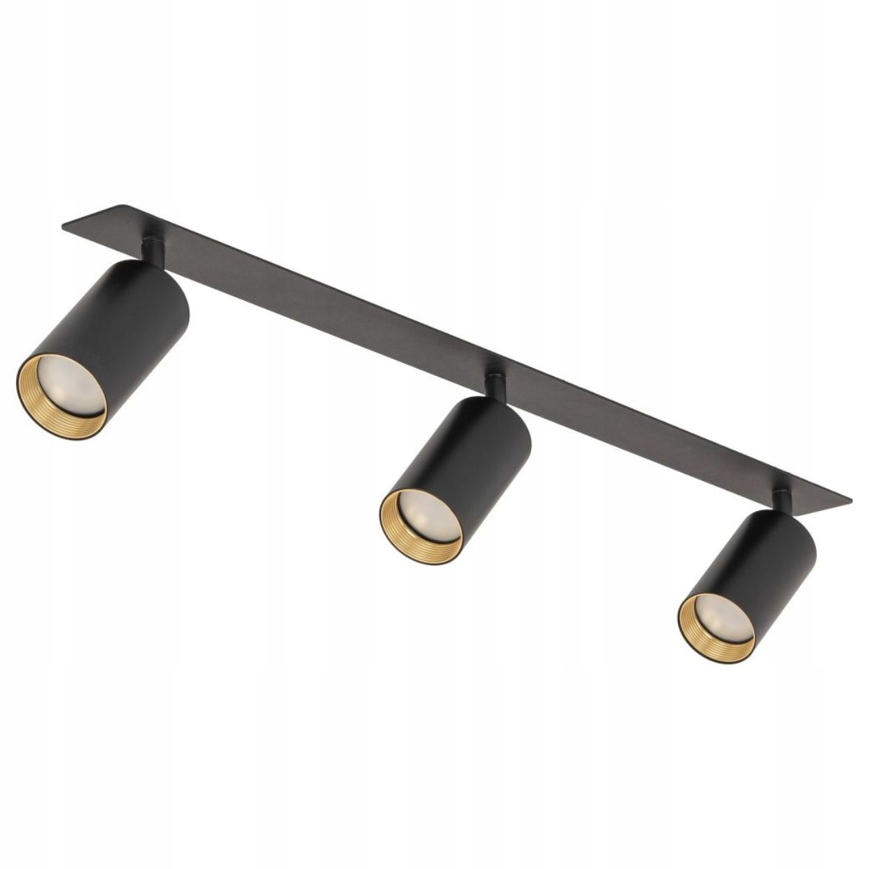 Podomietková stropná lampa Spot Amis čierna 3xGU10 Do Kuchyne IP20