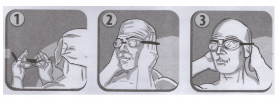 OKULARY PŁYWACKIE OKULARKI DO PŁYWANIA CALYPSO Model Calypso