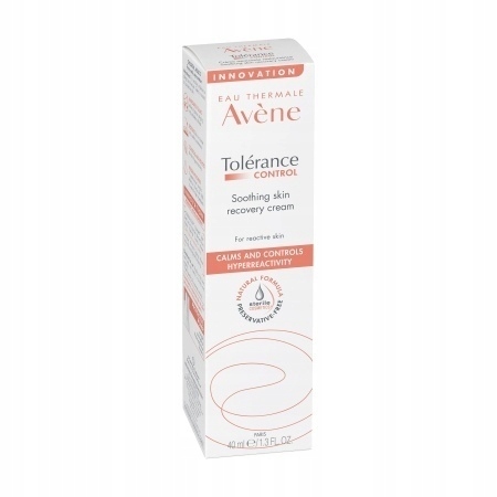 Avene Tolerance Control Krem Łagodząco-Regenerujący 40ml