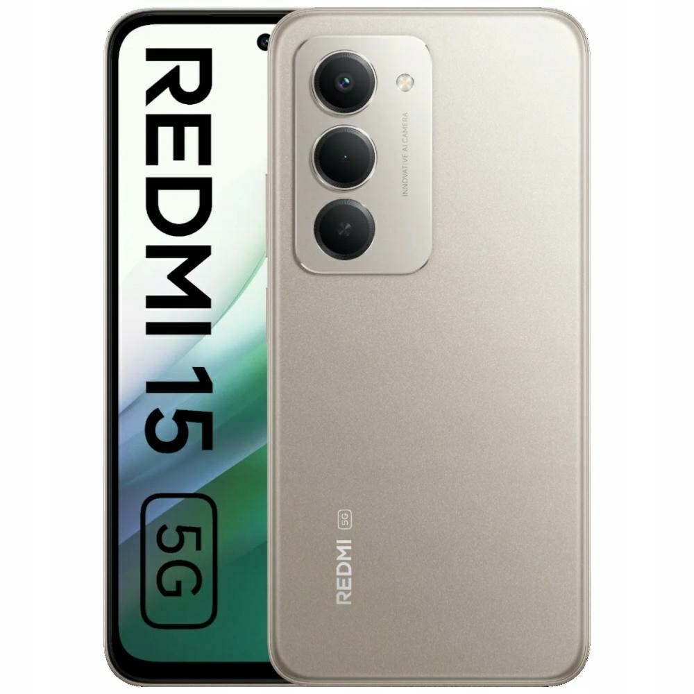 Smartfón Xiaomi Redmi 15 5G 4/128GB sivý