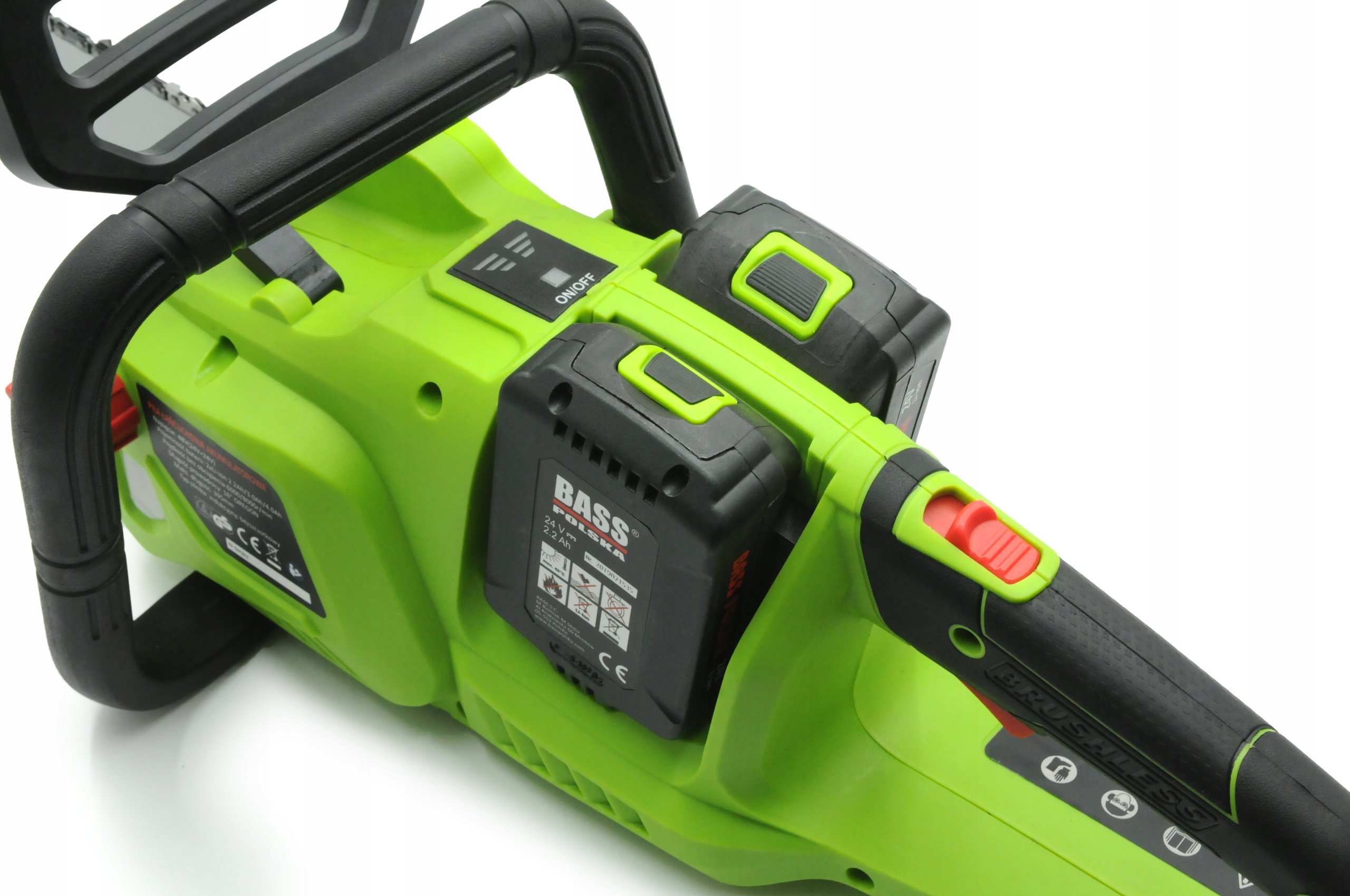 PIŁA ŁAŃCUCHOWA NA DWA AKUMULATORY 24 V Model BP-8321