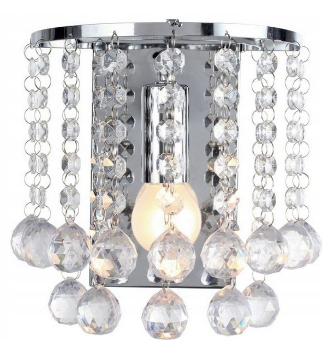 

Kinkiet Kryształowy Lampa Ścienna Kryształowa Lamp