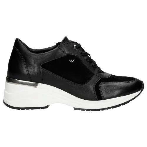 

Buty Wojas Półbuty damskie skóra czarne r. 39