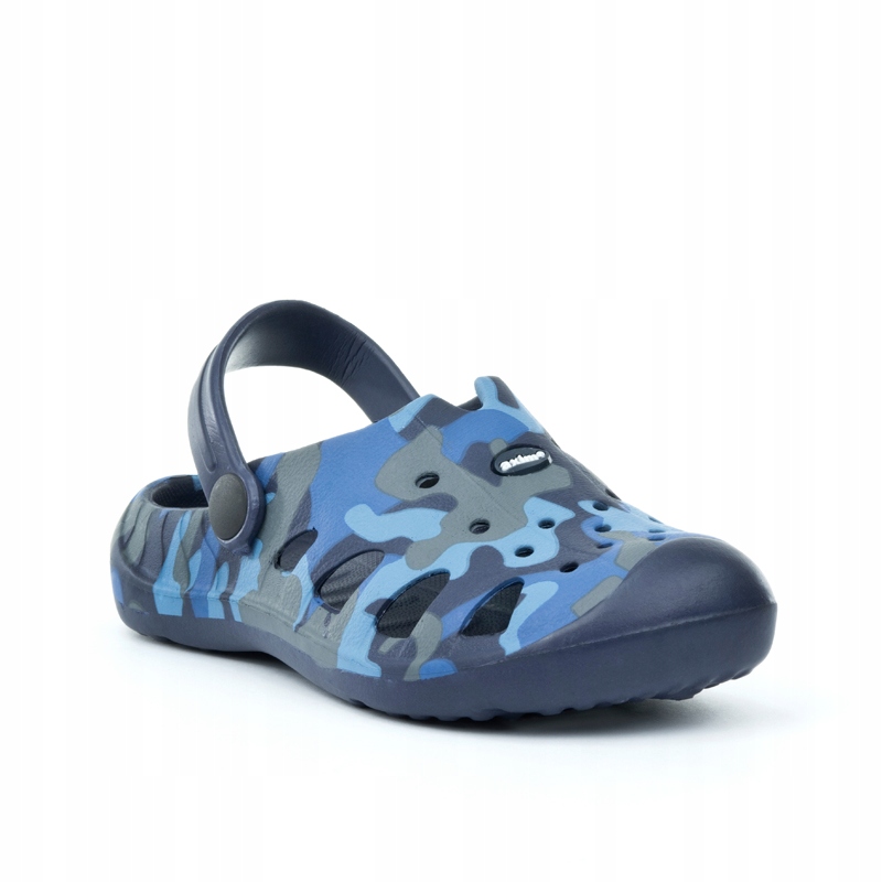 Klapki kroksy dziecięce lekkie pianka wąskie AXIM Długość wkładki wew. 19.5 cm