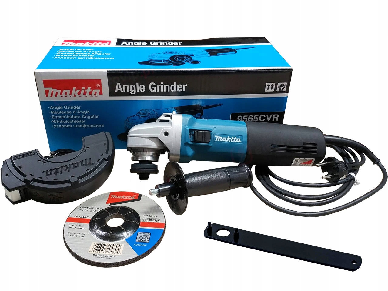 

Makita Szlifierka 9565CVR 125MM 1400W Reg. Obrotów