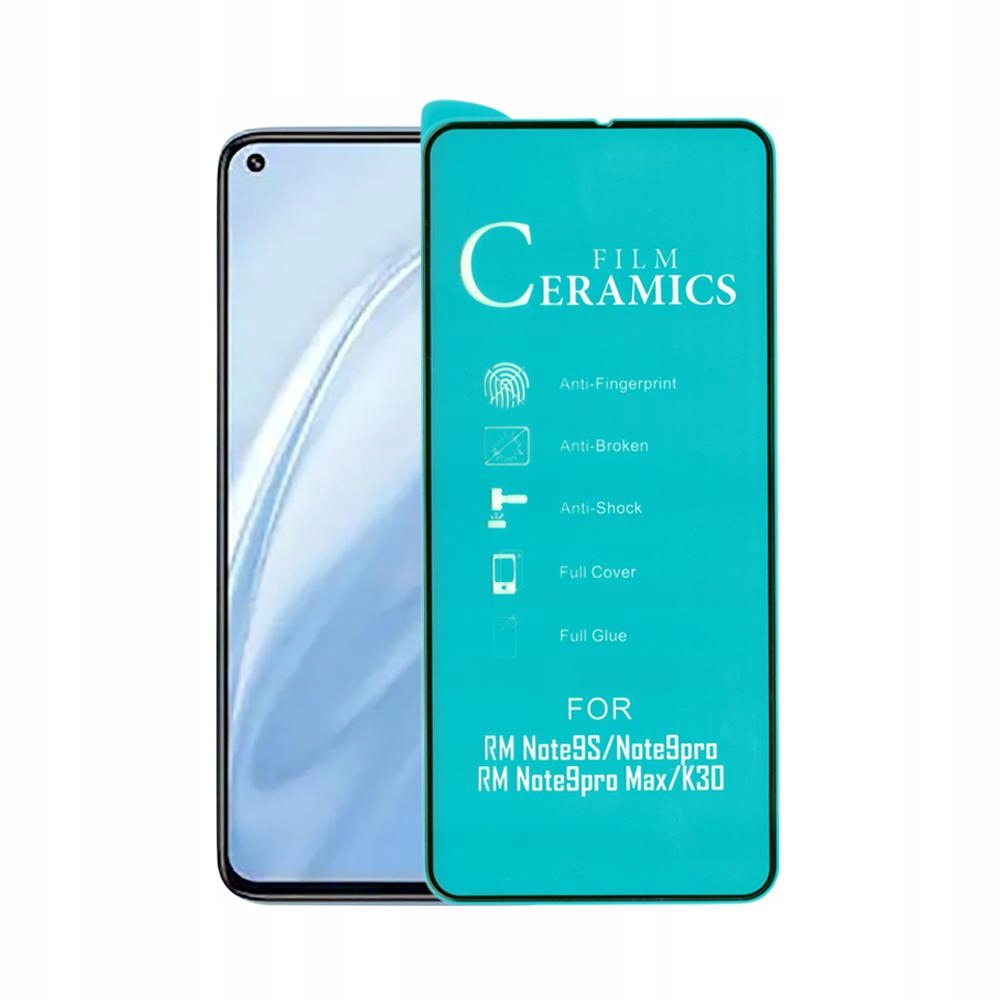

Szkło Hartowane 9D Ceramiczne do Xiaomi Redmi Note