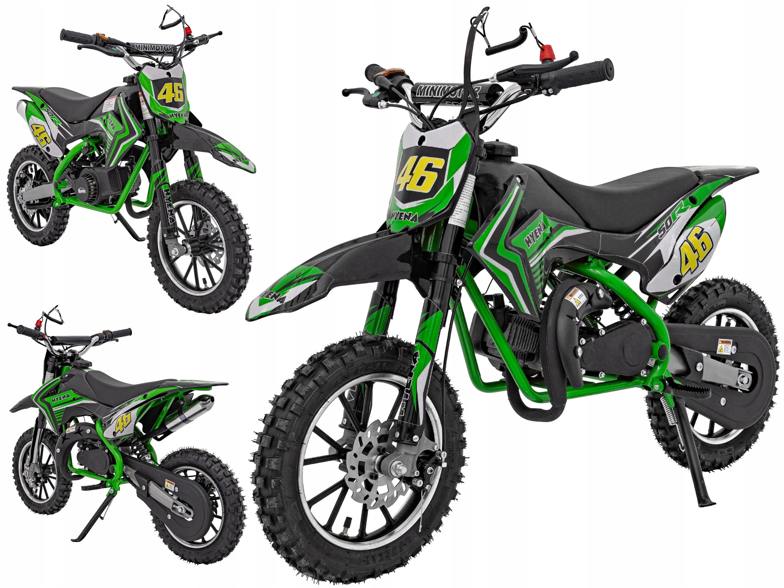 pojazd spalinowy Renegade 50R MOTOREK MINI CROSS terenowy z hamulcem Marka Ramiz