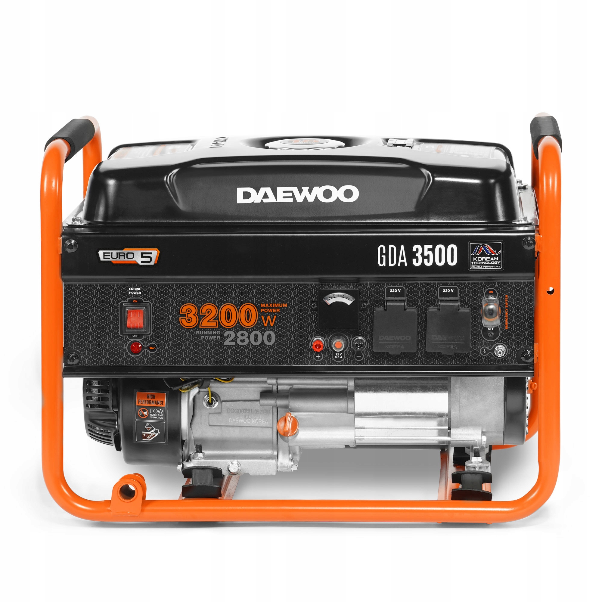 Agregat prądotwórczy DAEWOO GDA 3500 Kod producenta GDA 3500