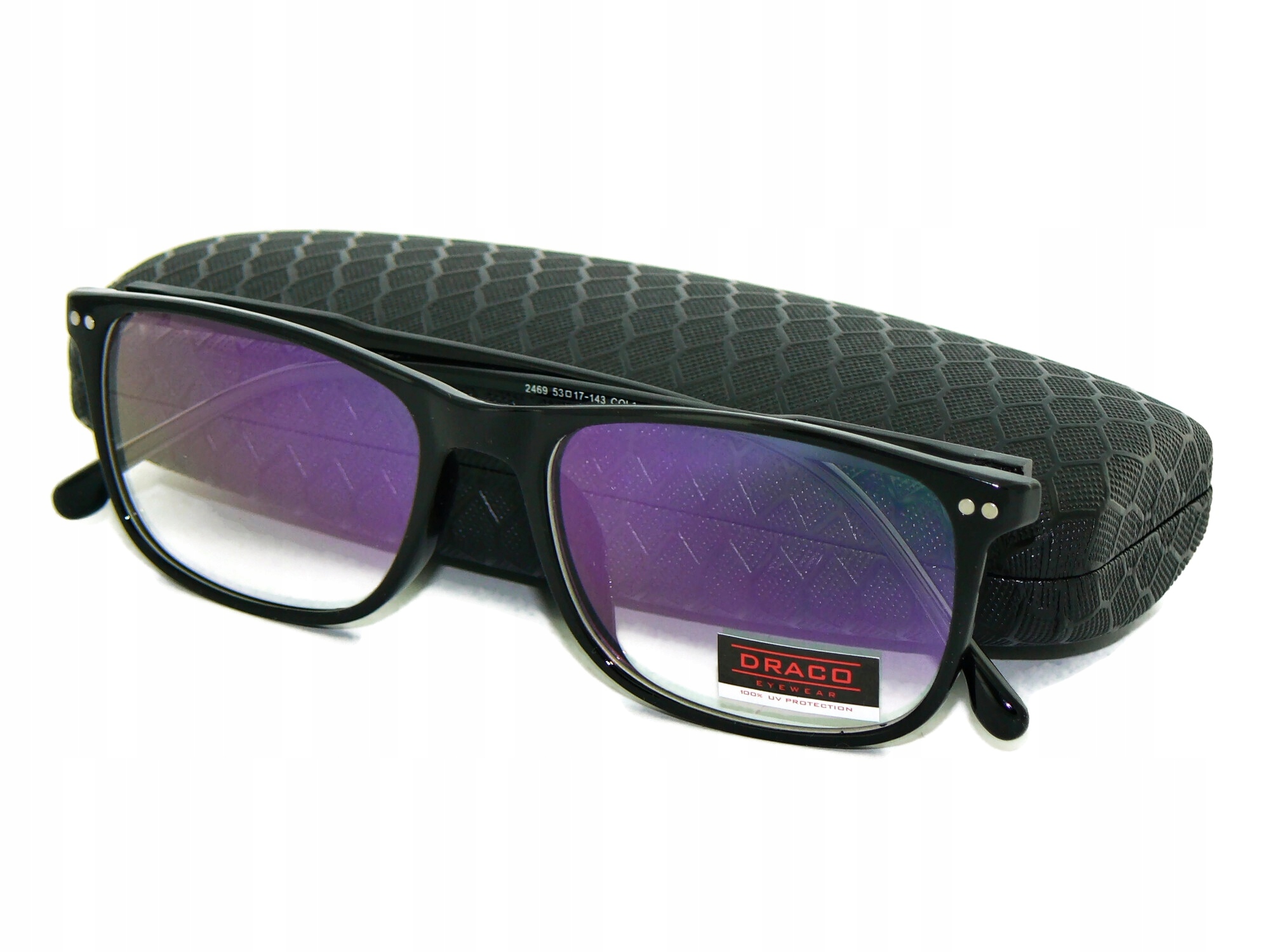 MĘSKIE OKULARY Z ANTYREFLEKSEM ZERÓWKI KOMPUTERA