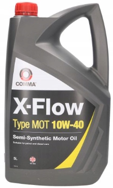 

Olej Comma Półsytentyczny X-flow Mot 10W40 5L