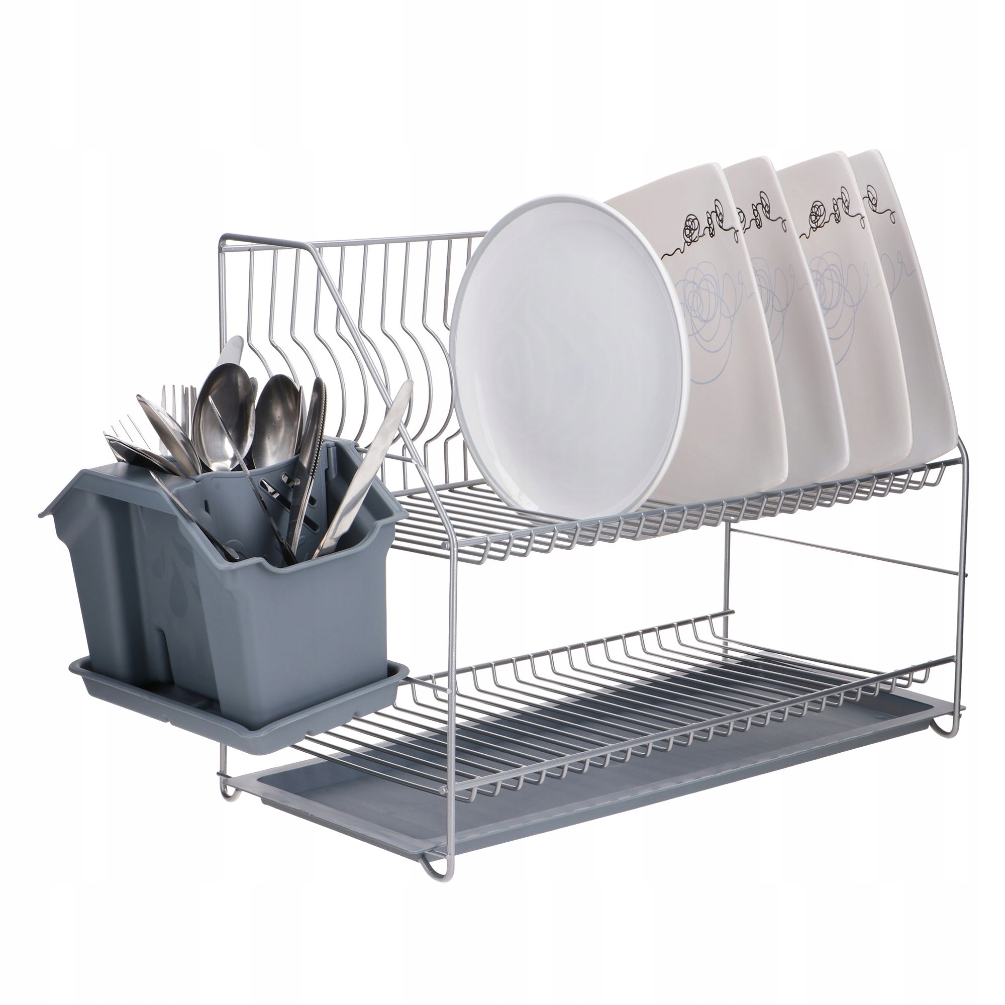 ORGANIZER POJEMNIK PRZYBORNIK NA NOŻE PRZYBORY KUCHENNE DZIELONY PLASTIKOWY EAN (GTIN) 5907631702677