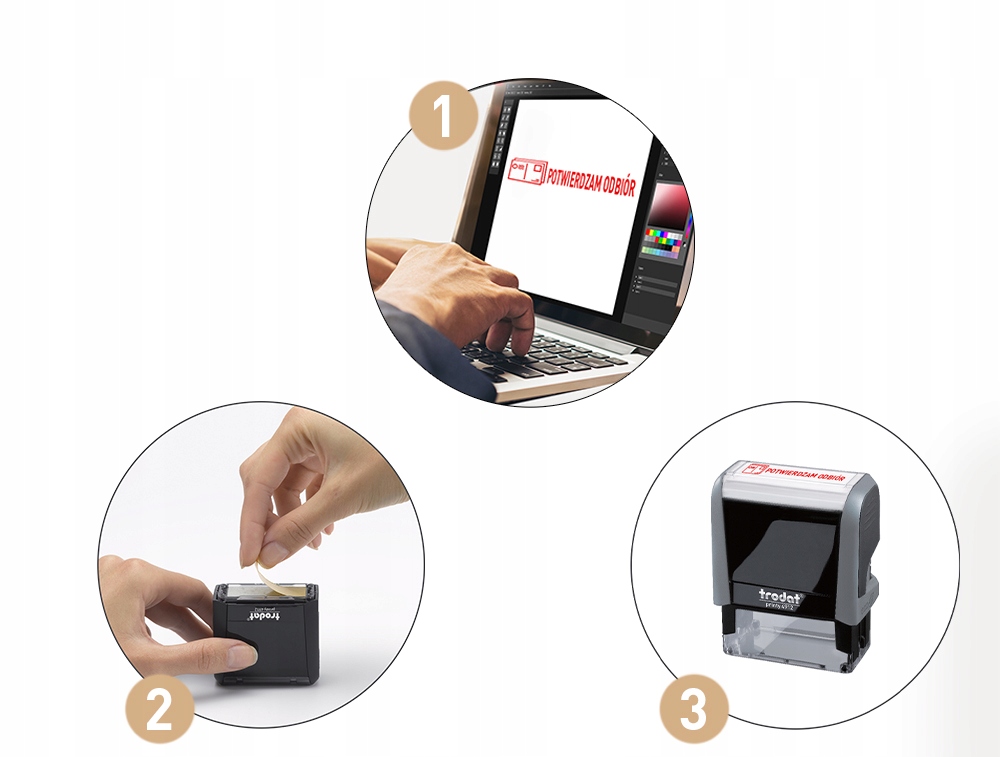 Datownik Trodat 4729 ISO 3 mm Marka Trodat