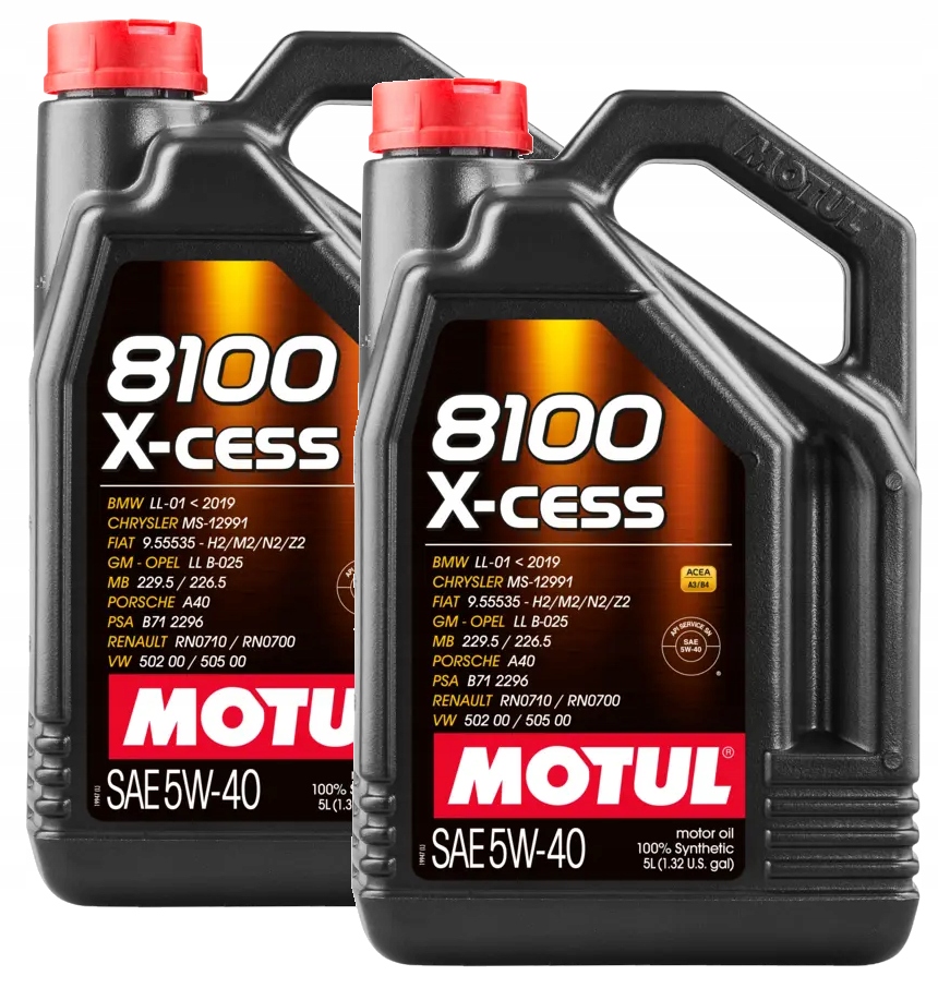 Olej Motul 8100 X-cess 5W40 10L