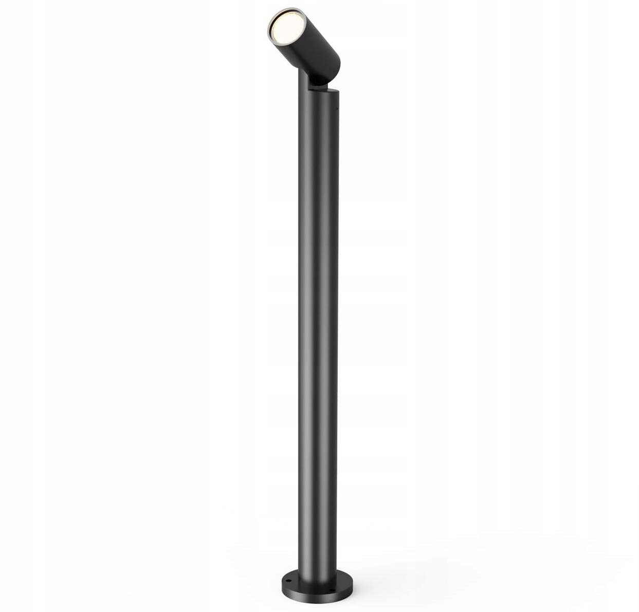 Stojacia lampa, vonkajšia, čierna, GU10, 35W, štýlová, Nocturne