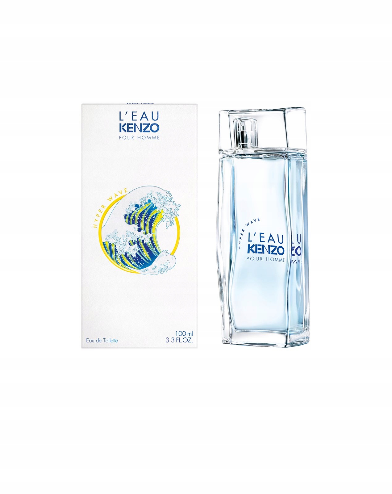 Kenzo L'eau Kenzo Hyper Wave Pour Homme Edt 100ML