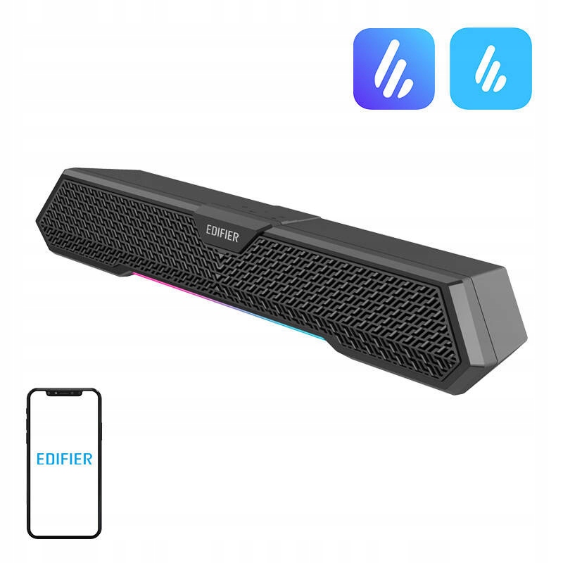 Soundbar Edifier MG250 černý 2.0 5 W černý
