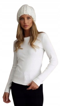 Bluza Basell By o la la...! M Bílá