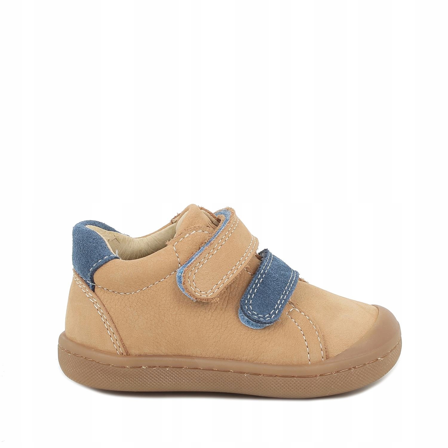 Buty Primigi 7900033 Skórzane Na Rzepy Dla Chłopca Brazowe Roz 24