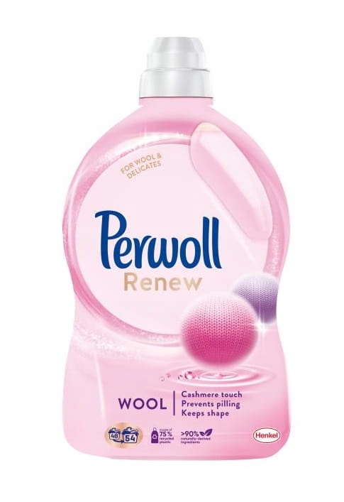 Levně Perwoll Renew Wool Tekutý prací prostředek 2,97 L 54 praní