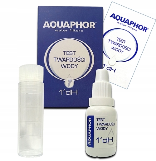 Test twardości wody Aquaphor Kit 1°dH Kod producenta Test