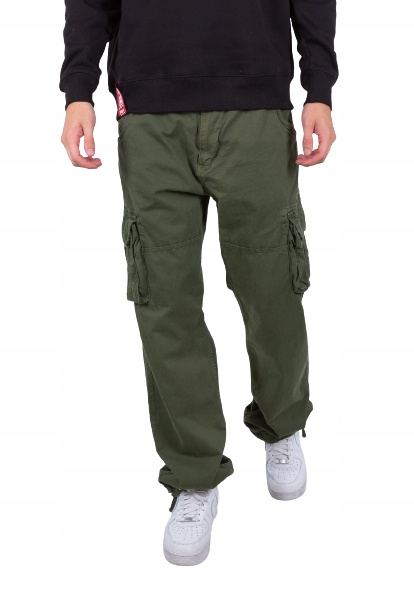 

Bojówki Alpha Industries Jet Pant dark olive 36