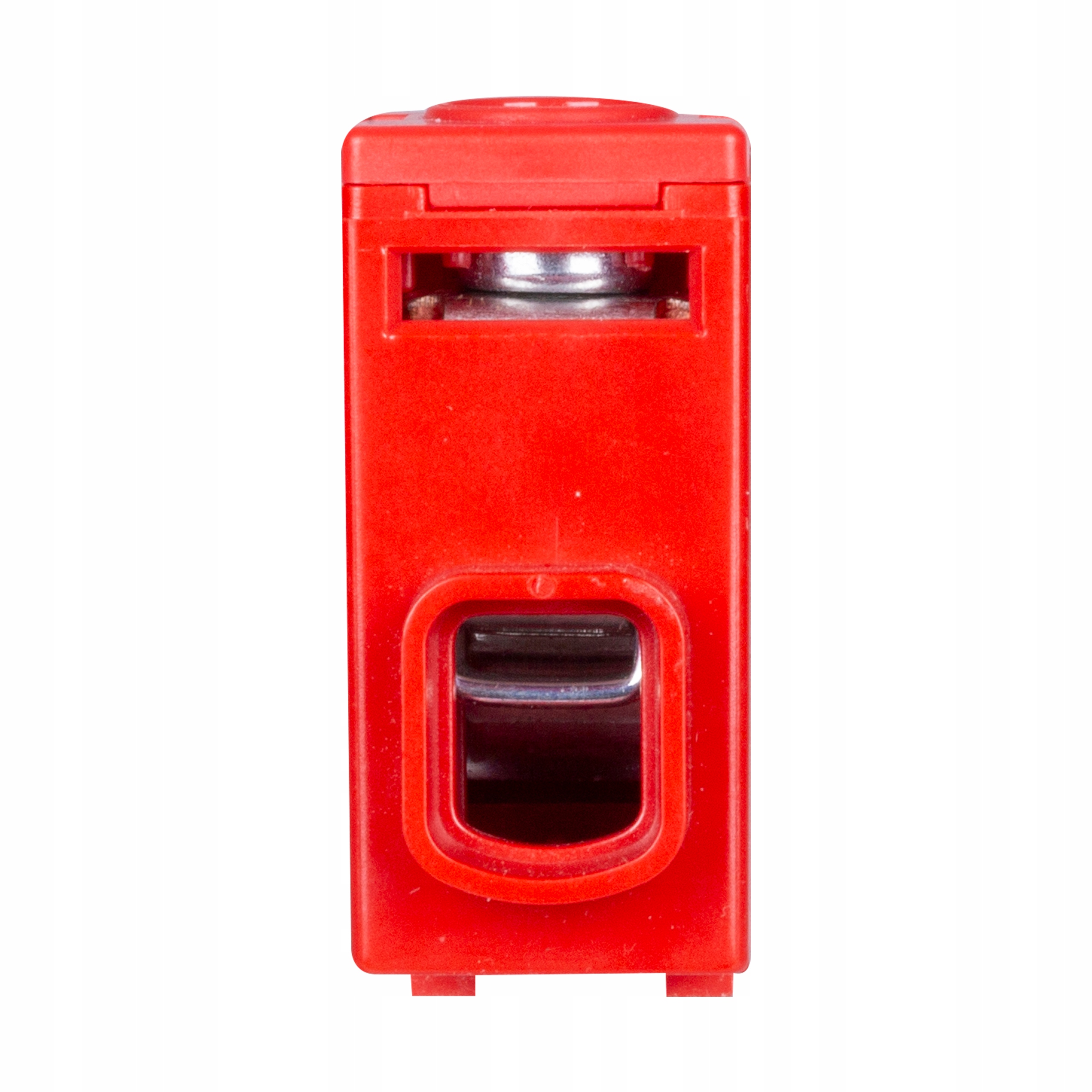 LISTWA ZACISKOWA BEZGWINTOWA NA SZYNĘ DIN TH35 CZERWONA EAN (GTIN) 5908793098325