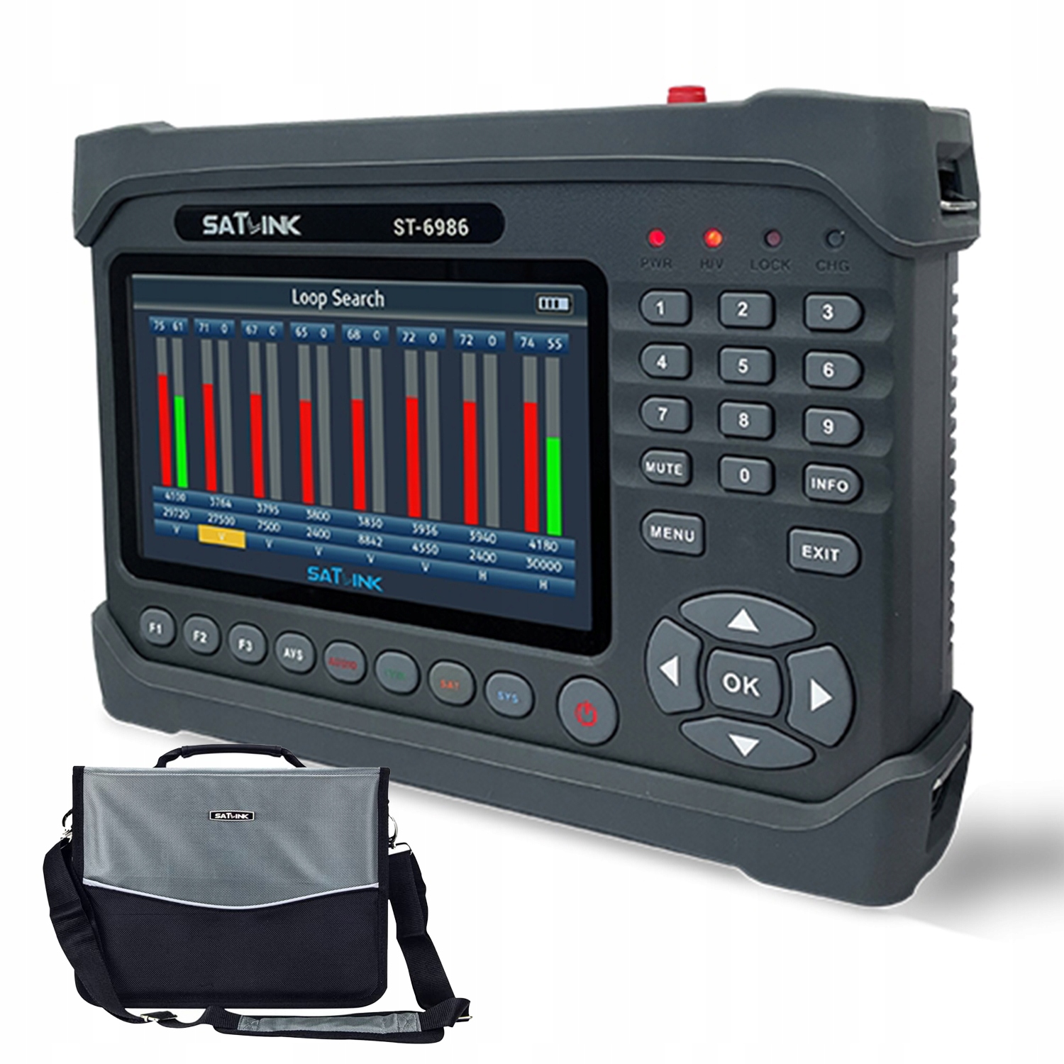 Miernik Combo Satlink Signal ST-6986 DVB-T2/C/S2 Satelitarny Naziemny