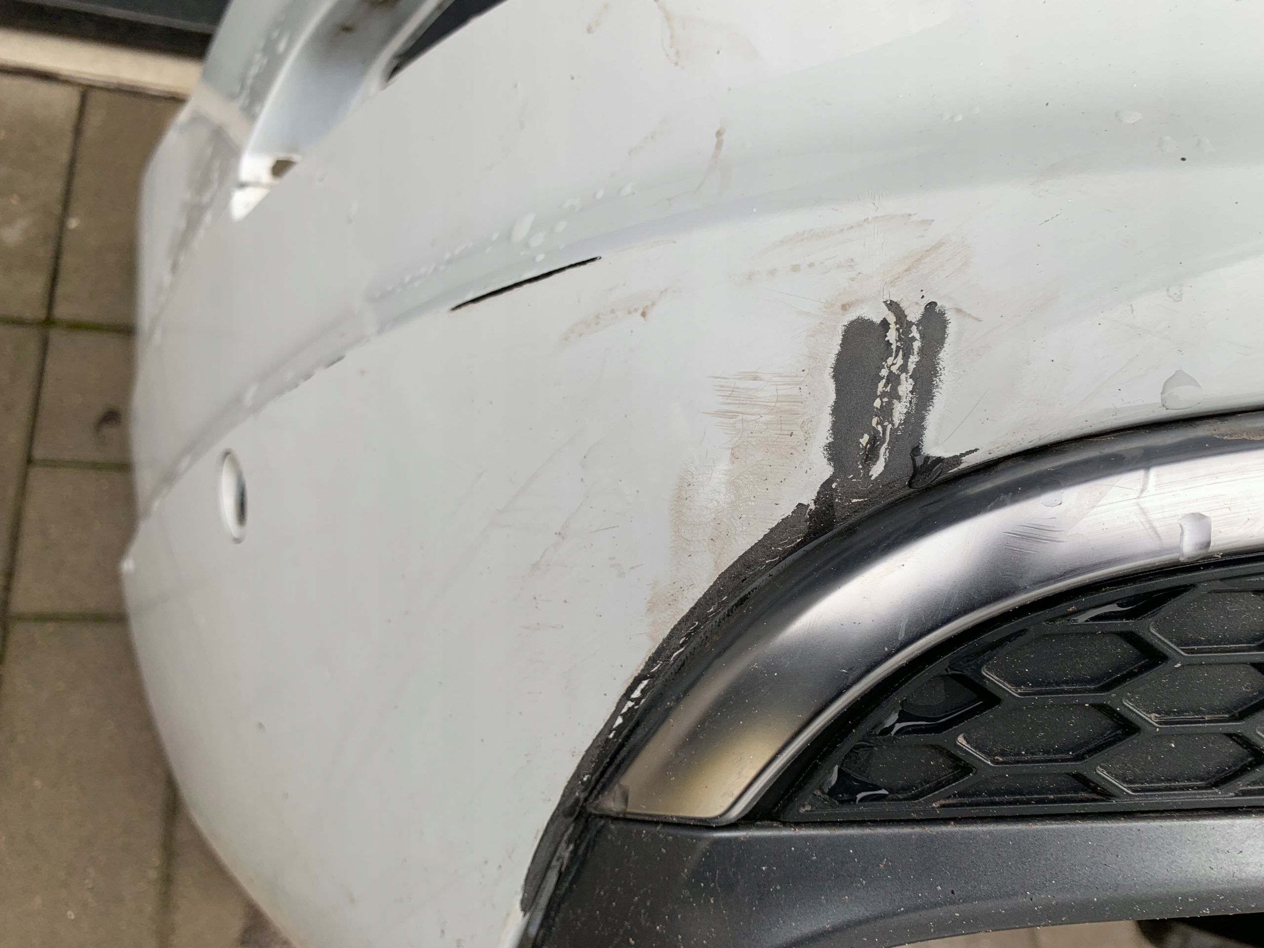 Audi SQ7 4M0 bumper rear part rear