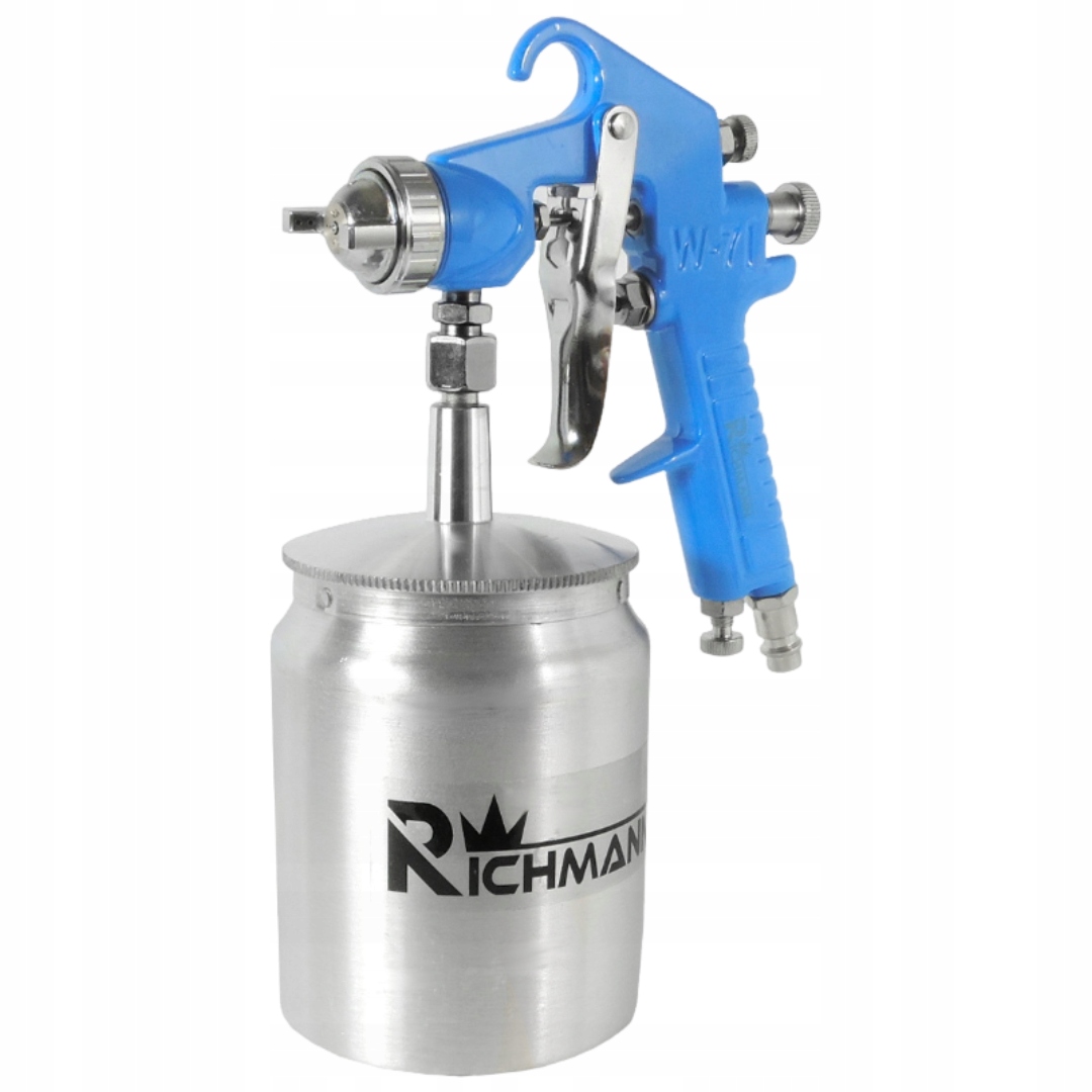 PISTOLET LAKIERNICZY DOLNY ZBIORNIK 600 ML DYSZA 1,5 MM ZŁĄCZE 1/4 RICHMANN Marka RICHMANN