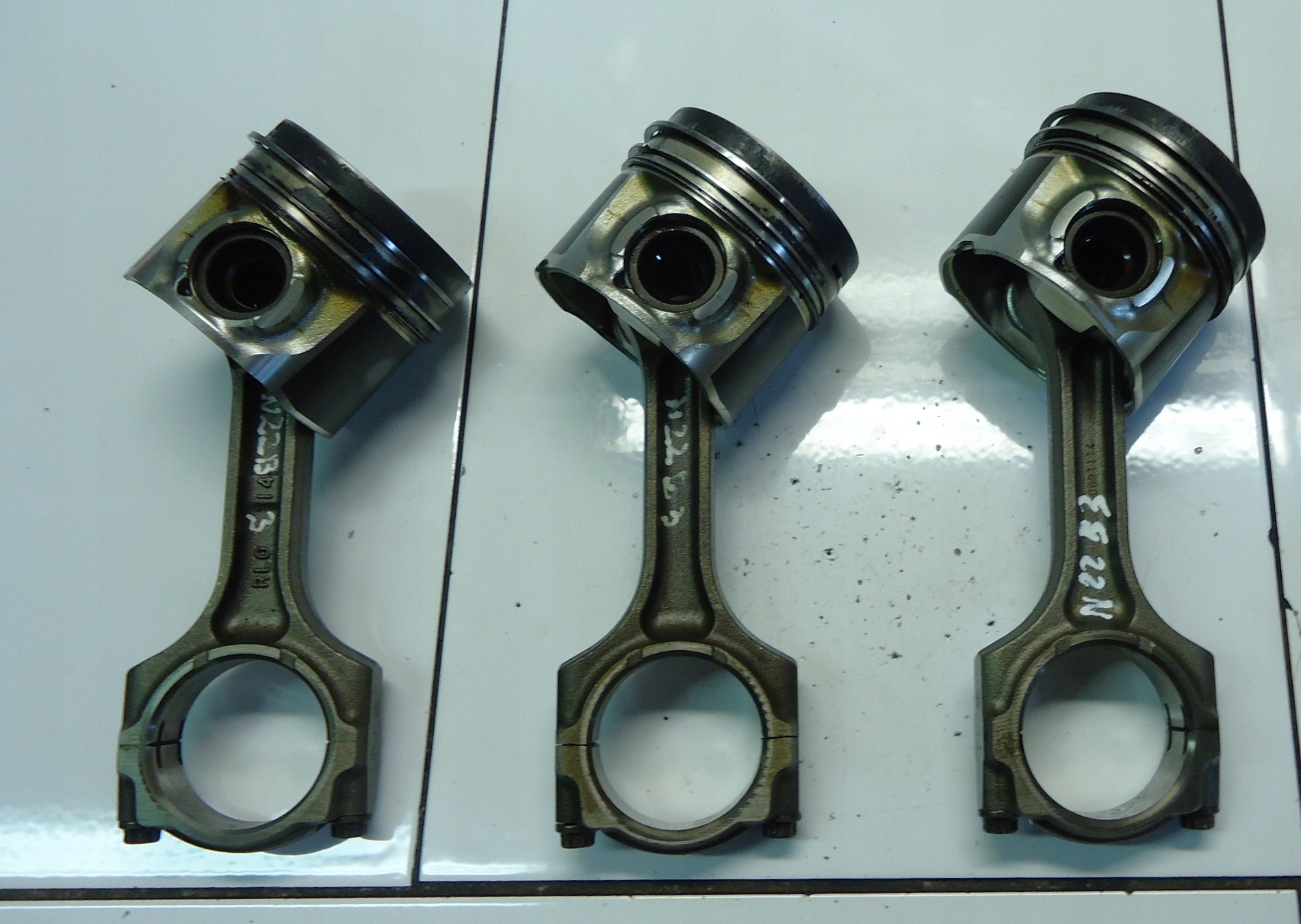 HONDA CR-V III 2.2 e-DTEC N22B3 pistone con biella