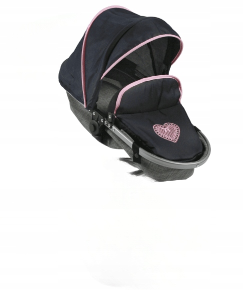 Wózek dla lalek 2w1 Bayer Chic Mika Materiał metal tkanina