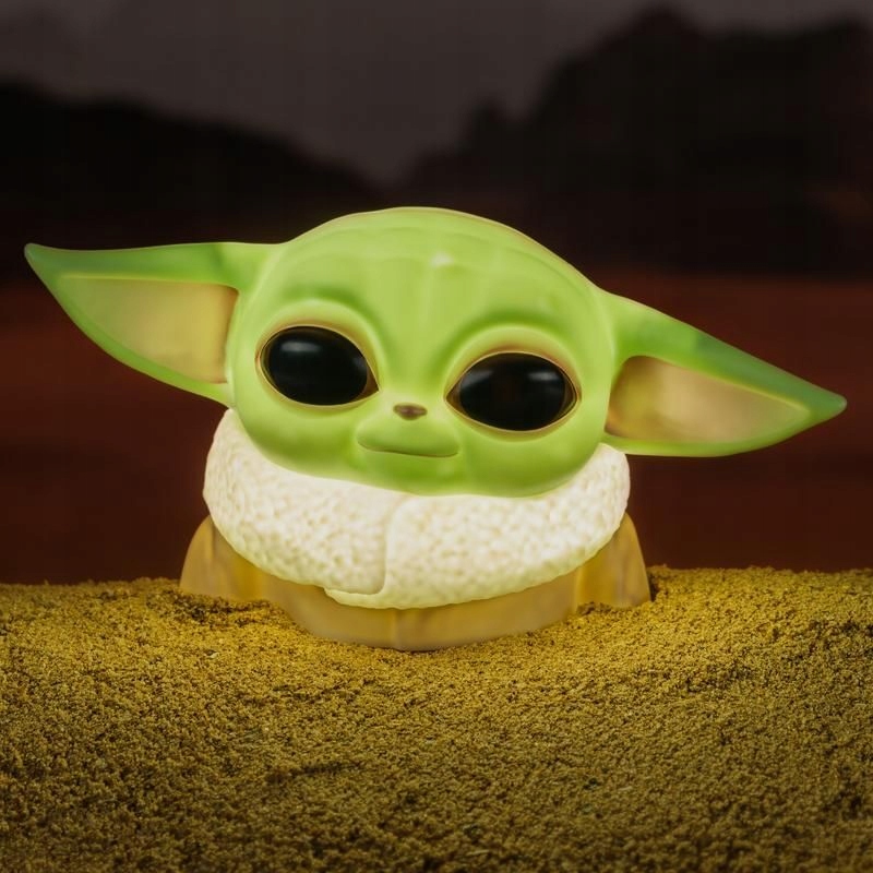 LAMPKA BABY YODA STAR WARS GWIEZDNE WOJNY 15cm Kolor dominujący wielokolorowy