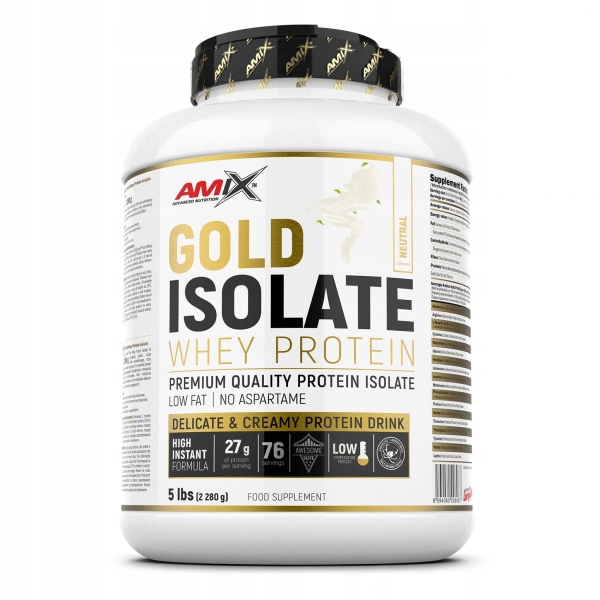 Gold Whey Protein Isolate 2280g natural