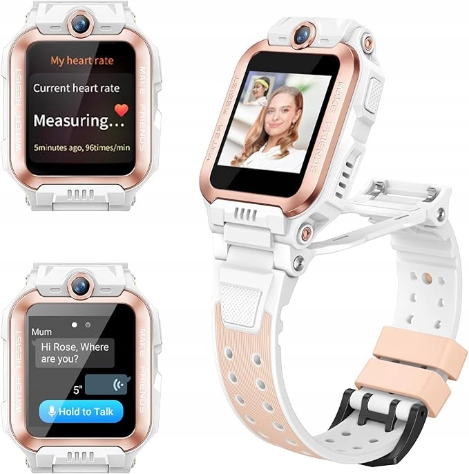 Inteligentné hodinky pre deti iMoo Kids Z7 biele hodinky IPX8 s pripojením
