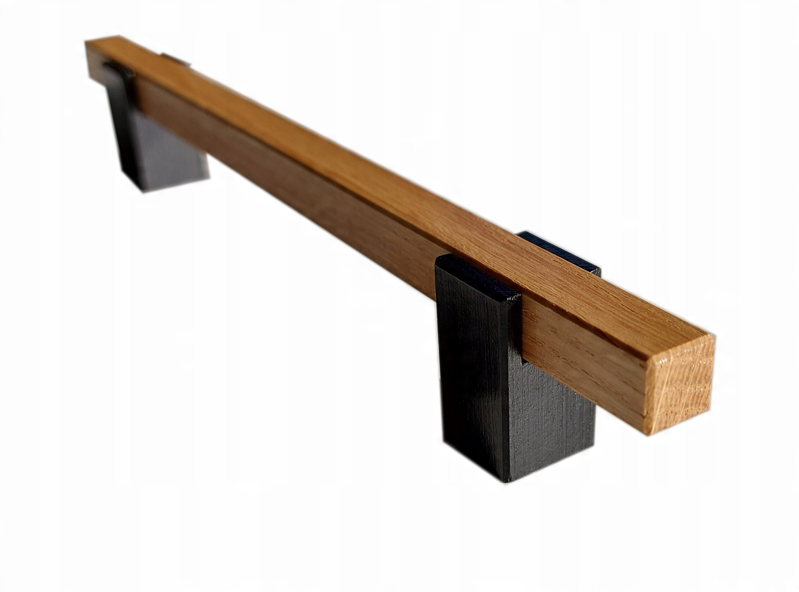 

Uchwyt meblowy drewniany dębowy Reling dł.230mm