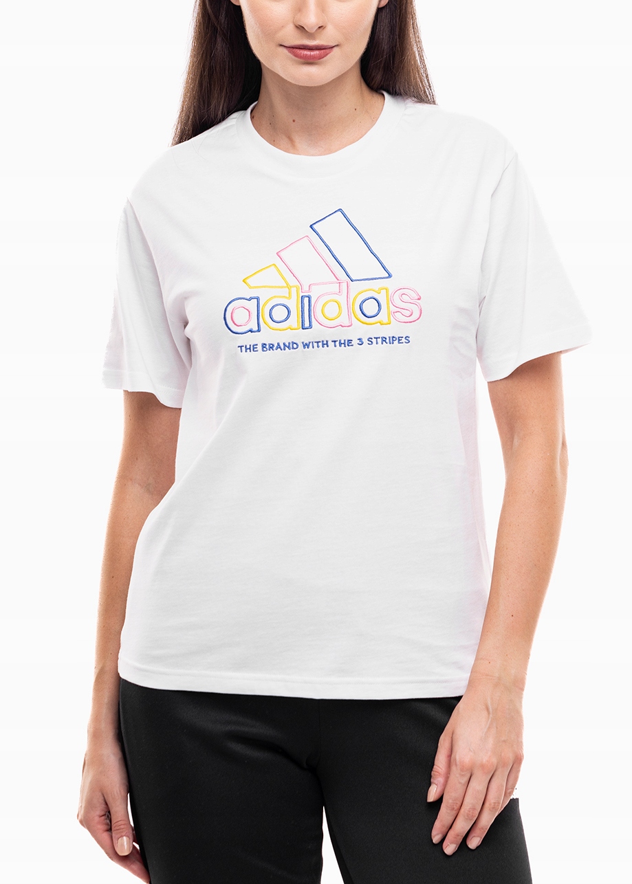 adidas Tričko dámské sportovní tričko bavlněné pohodlné tričko vel
