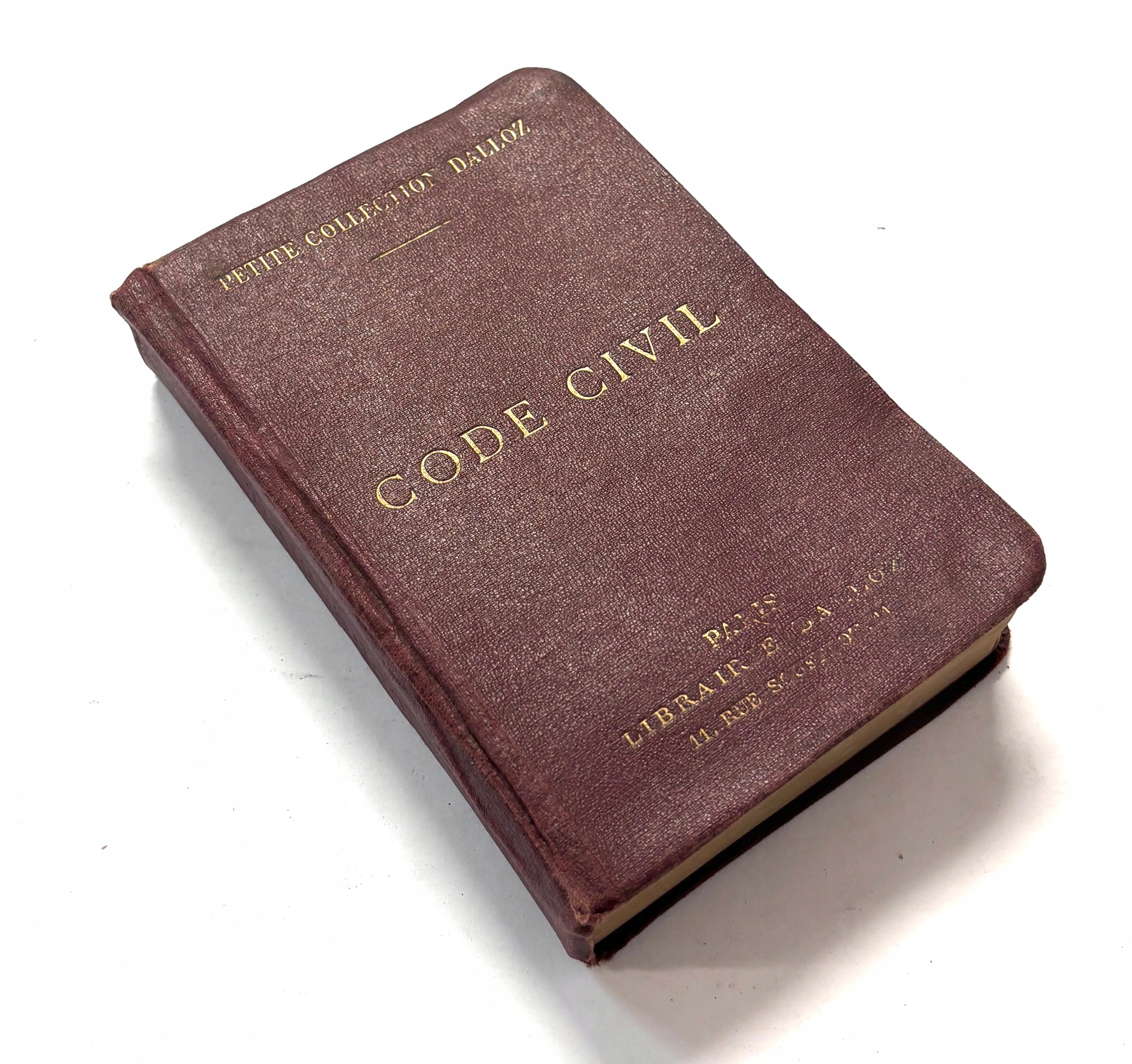 CODE CIVIL - PRACA ZBIOROWA 1929 R. PO FRANCUSKU KODEKS CYWILNY