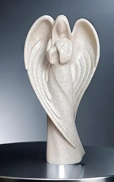 Anioł -Stojący -Ciężki- Rękodzieło