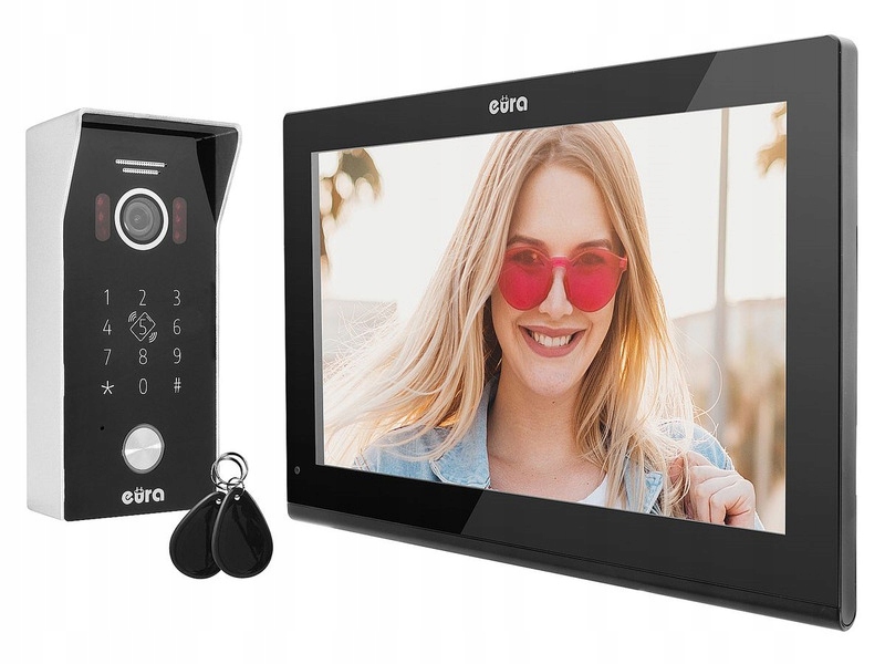 Wideodomofon EURA VDP-99C5 Czarny