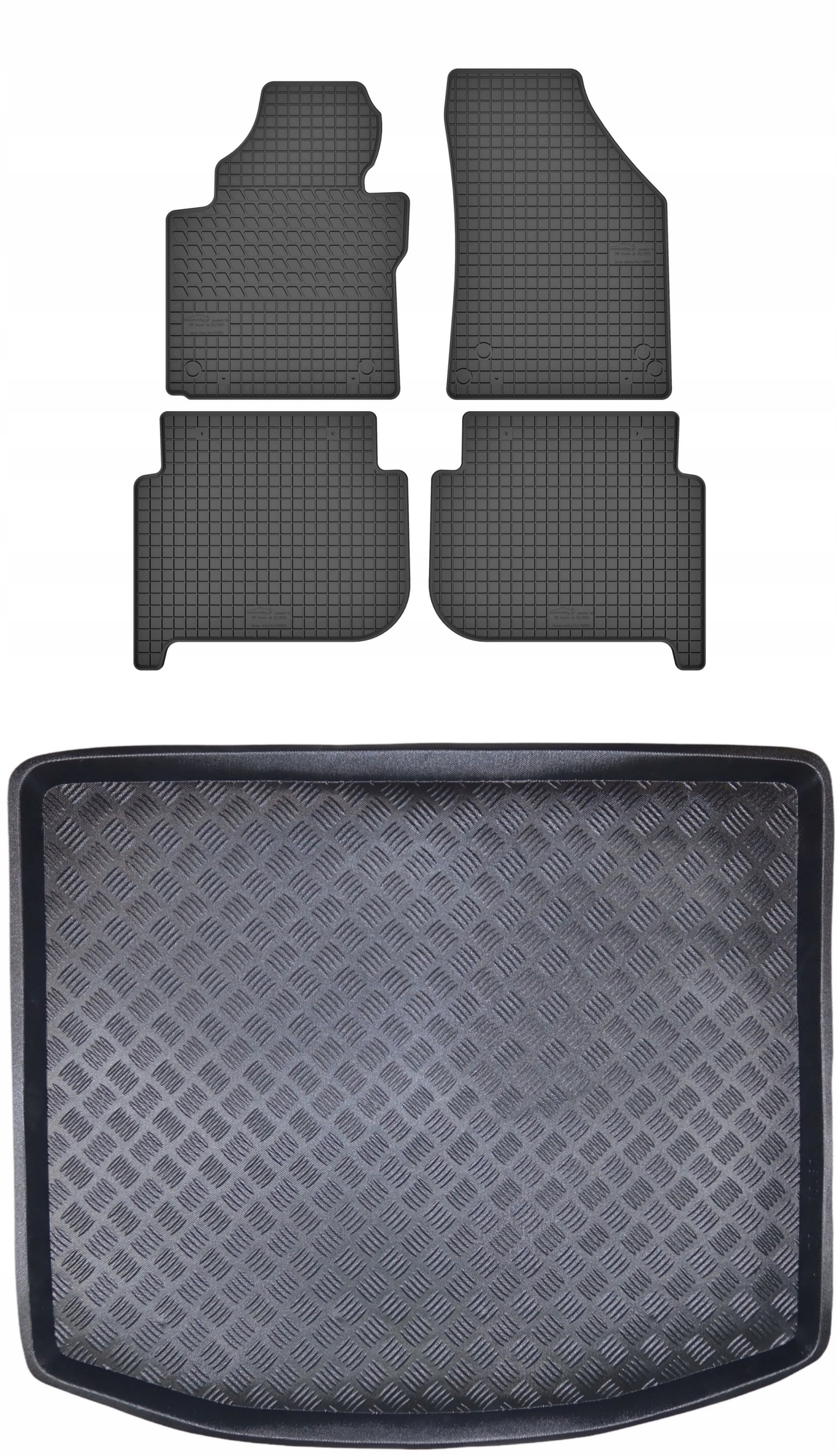 Koberce nosič pro: Volkswagen Touran I 2004-2010 minivan