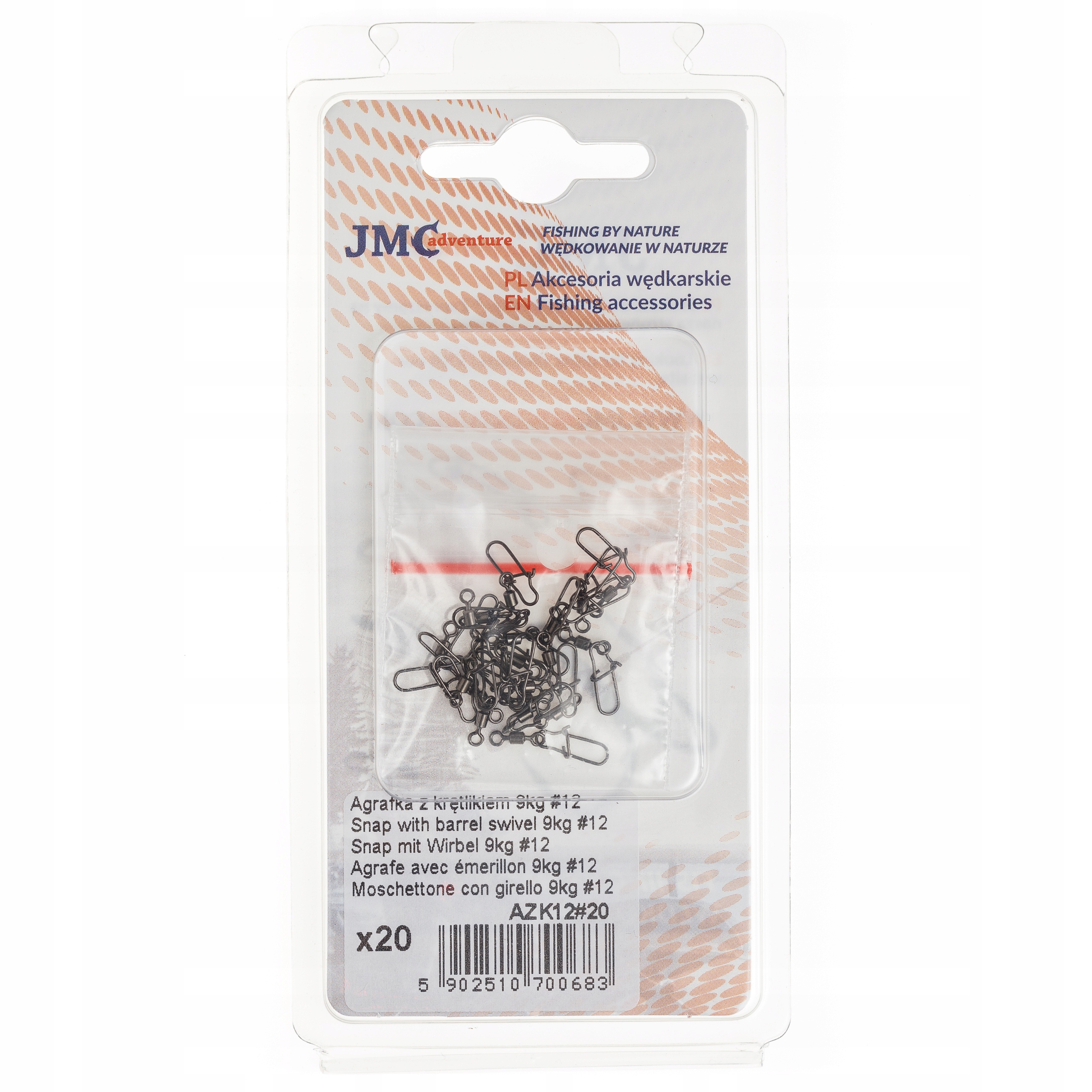 AZK12/20 Agrafka z krętlikiem 9kg /kpl20 EAN (GTIN) 5902510700683