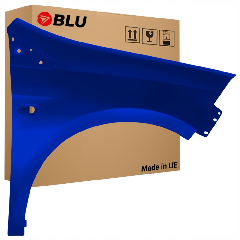 Blu Blatník Fiat Bravo 487B pravý modrý 07-14 přední Notturno