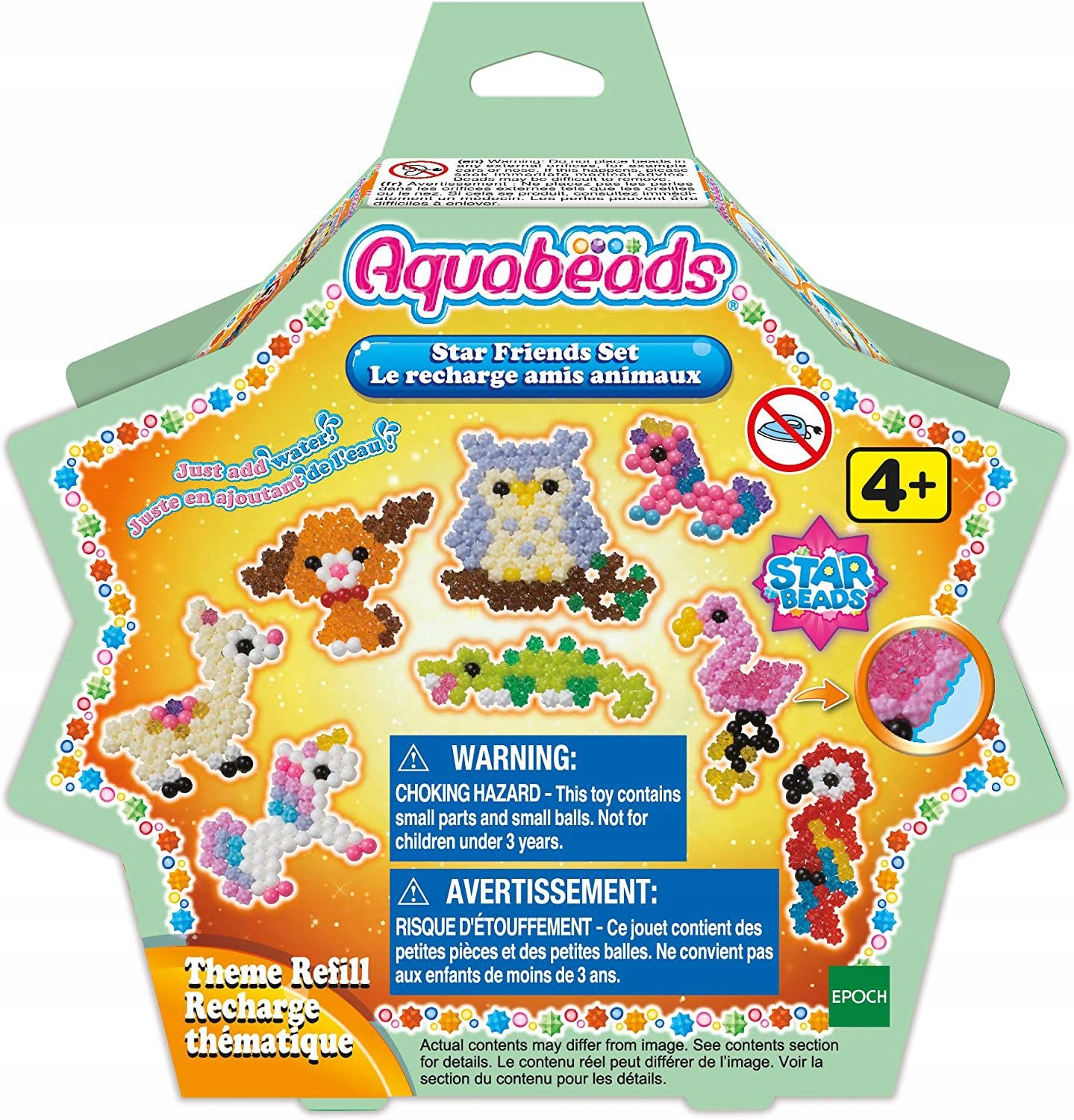 

Aquabeads Koraliki Gwiazdki, Zestaw Zwierzęta 3160