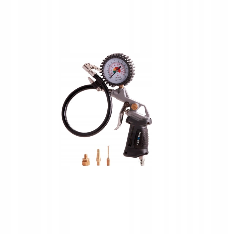 Pistolet do pompowania opon TECH ST, 10 bar, aluminiowy