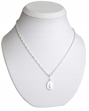 Łańcuszek srebrny + cudowny medalik Matka Boska Kod producenta Cudowne Medaliki Srebrne Łańcuszki